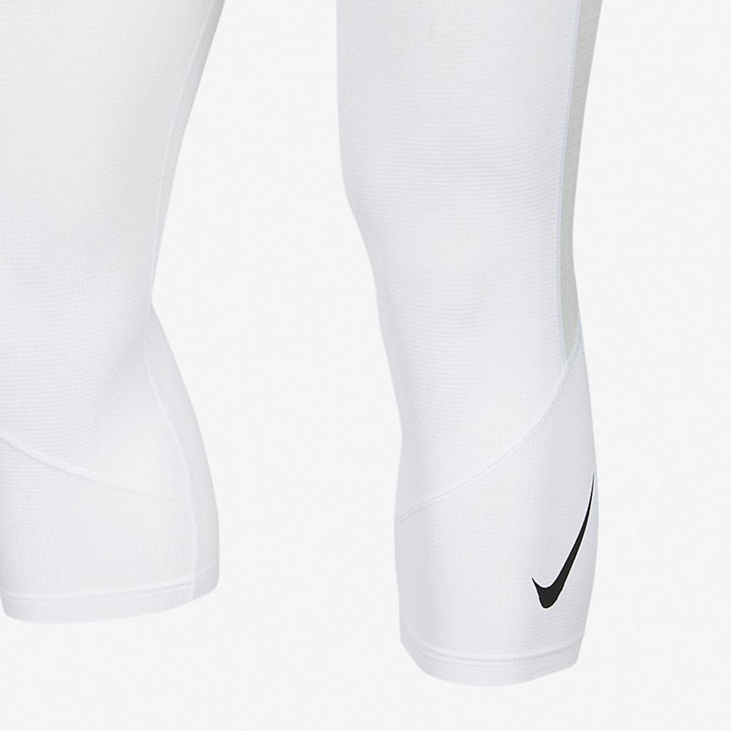 Nike Pro Breathe 3/4 Training Quick-Dry Compression Leggings Men Leggings White CN9653-100