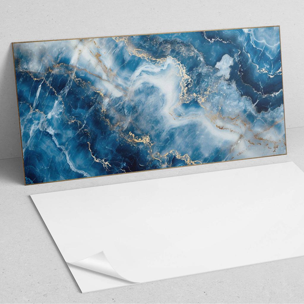 Okładzina Winylowa Samoprzylepna Z Nadrukiem 120X60 Cm Abstrakcyjny Wzór Marmuru