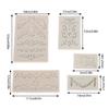 1/5Pcs Baroque Silicone Mold Diy Baroque Border Mold Baroque Silicone Mold Border Molds For Cake Fondant Trim Decoration