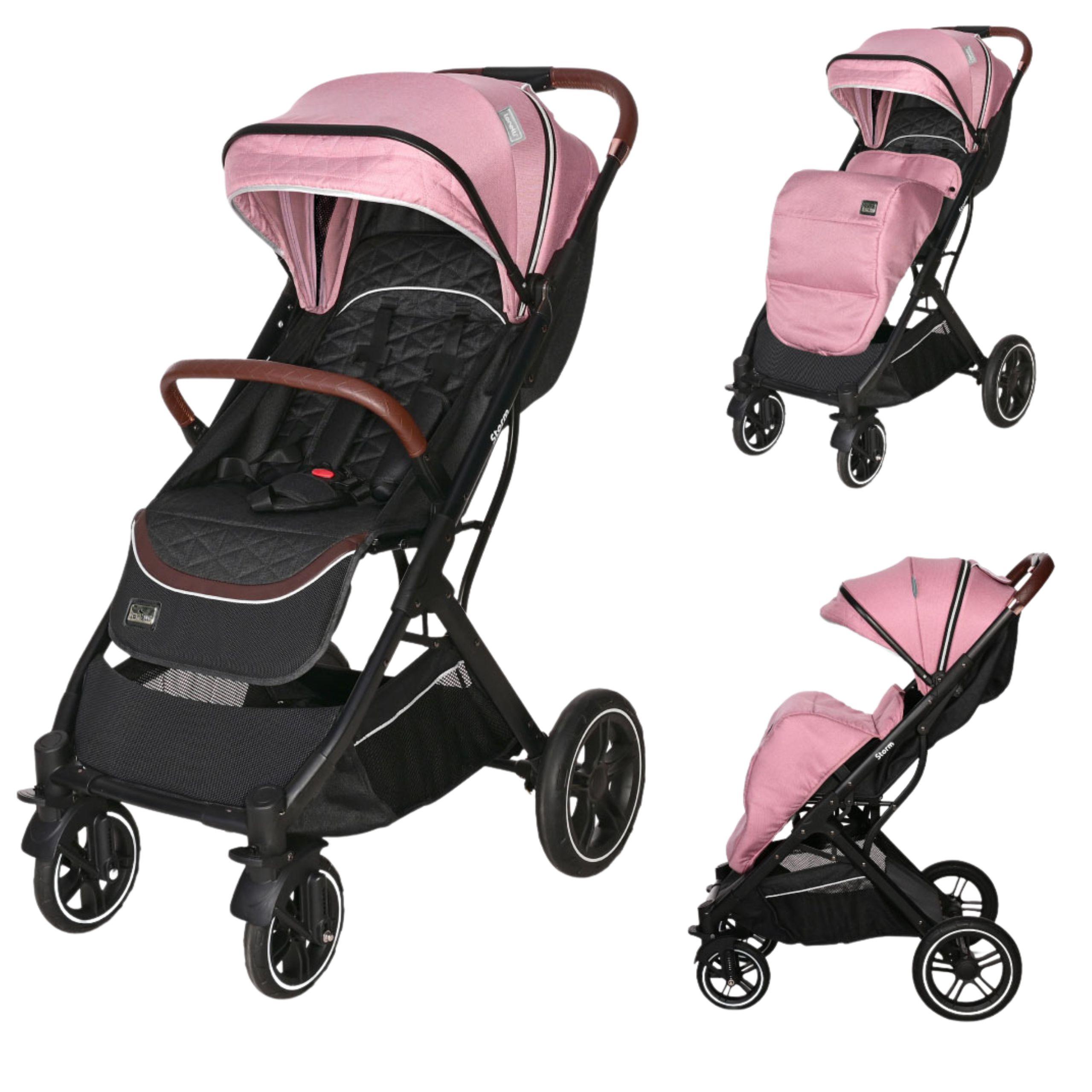 Lorelli storm - stroller | rose