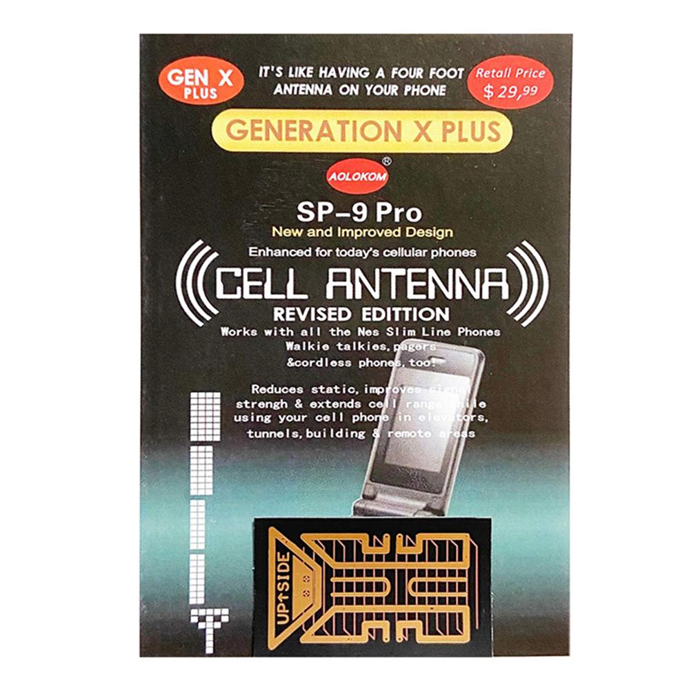 

2 шт. Наліпки-антени Sp-9Pro Портативні Для кемпінгу Підсилювач Сигналу Наклейка Посилювач сигналу Для всіх смартфонів onesize