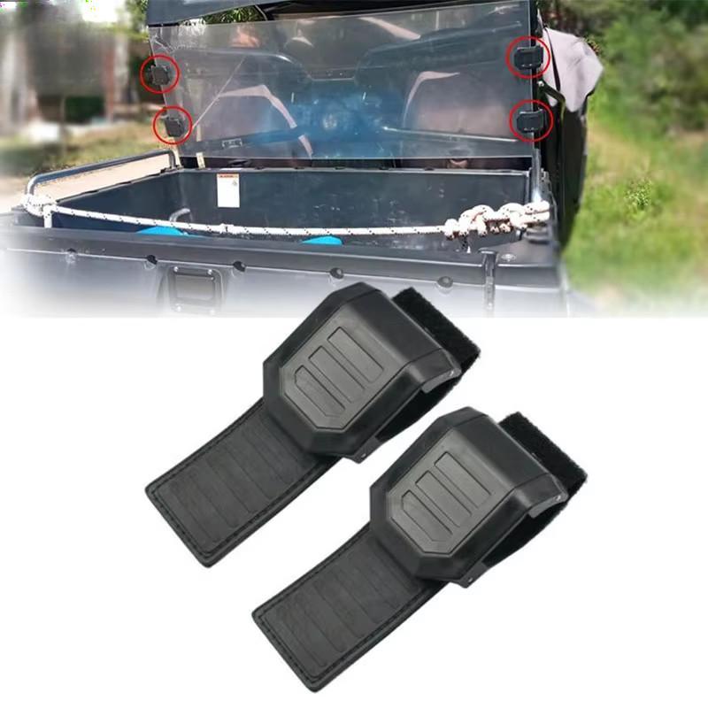 2 st Universal UTV Vindruta Fönster HD Klämma För Honda Pioneer Can-Am Maverick 1000R Commander 800 Wildcat