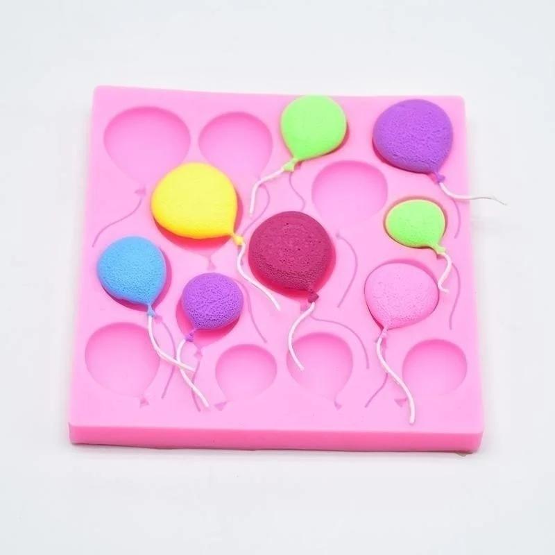 Silicone Balloons Fondant Cake Sugar Product Chocolate Decorating Mold DIY Baking Tools Baking Accessories