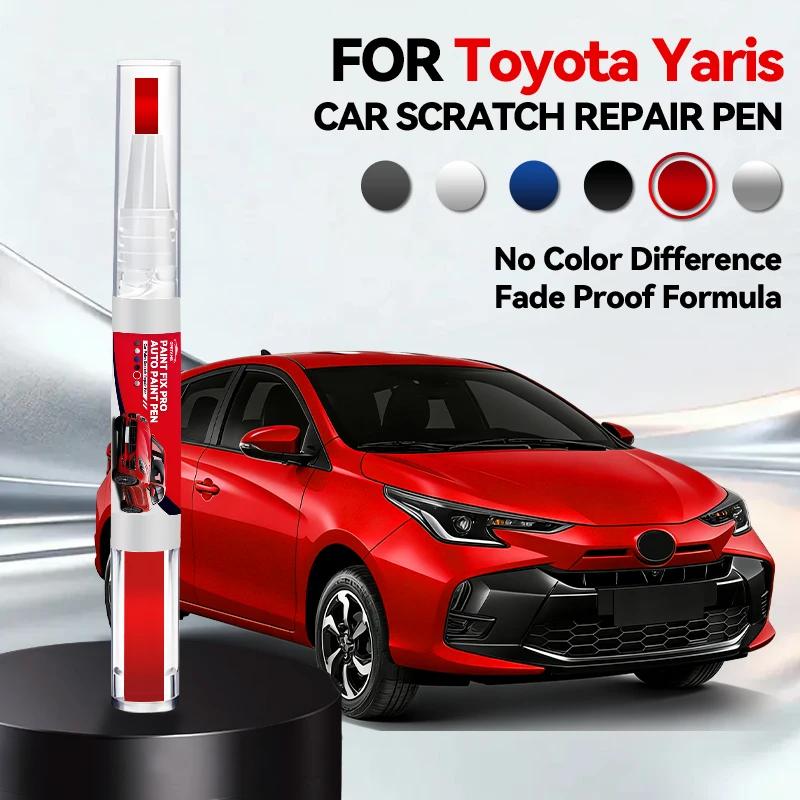 

Car Dedicated For Toyota Yaris 1999-2025 XP90 XP130 XP210 Paint Repair Pen Touch Up Scratch Remover DIY Auto Accessories Black W червоний