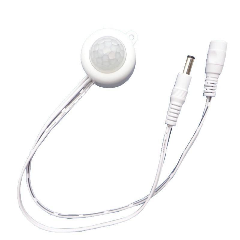 One Set of PIR Motion Sensor Switch, Infrared Human Induction Device, Suitable for LED Light Strips DC 5V-24V