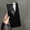 Man Suit Shirt Tie Cool Shockproof Phone Case for Samsung A17 A16 A15 A14 A37 A57 A36 A56 A26 A35 A55 A25 A34 A54 A24 A13 A23 A3