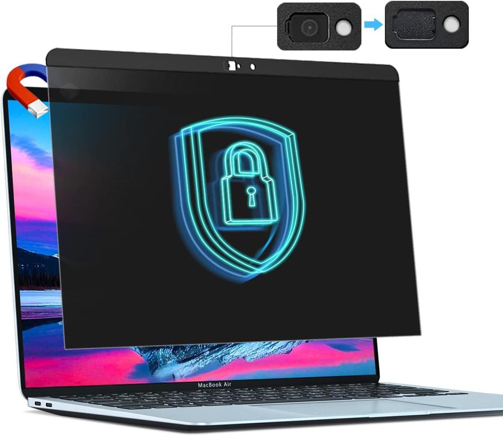 Magnetic Privacy Screen for MacBook Pro 13 Inch (2016-2022,M1/M2) & MacBook Air 13 Inch (2018-2021,M1) MacBook Pro 14" 15" 16"