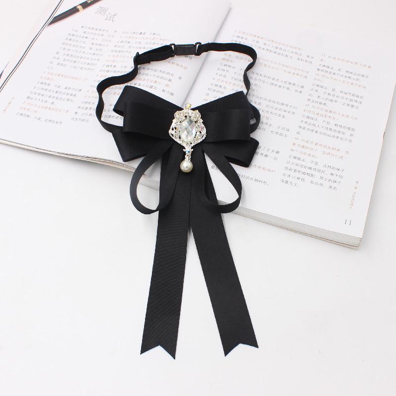 Star Cat Bow Tie Collar with Flower Ribbon - TS200 чёрный