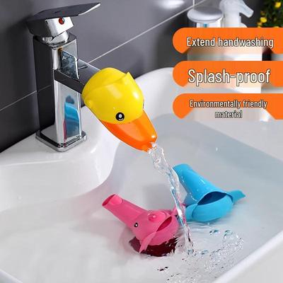 Silicone Duck Faucet Extender for Kids