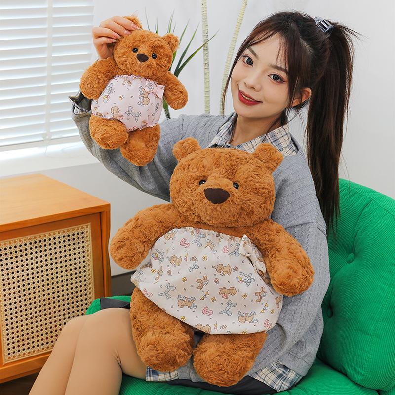 Barcelona bear doll plush toy teddy bear doll soothing rag doll cute girl gift