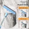 3-in-1 Dual-Use Glass & Mirror Cleaning Scraper Brush
