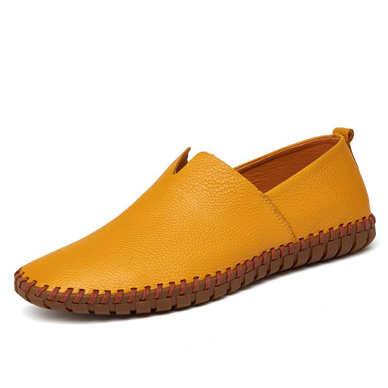 Mode Größe 50 Weiches Leder Flache Schuhe Atmungsaktiv Herren Freizeit Slipper Männlich Bequem Fahrschuhe Zapatos Para Hombre Mocasines De Hombre