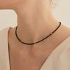 Lunne Silver 925 Midnight Black Onyx Necklace #Lsn73