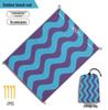 Portable Waterproof Ultralight Camping & Beach Mat - Moisture-Proof and Foldable