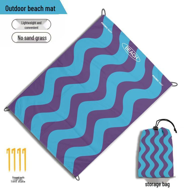 Portable Waterproof Ultralight Camping & Beach Mat - Moisture-Proof and Foldable