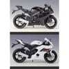 Welly 1/12 Yamaha YZF-R6 Alloy Racing Motorcycle Model Diecast Metal Street Sports Motorbike Model Collection Childrens Toy Gift
