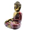 Buddha Statue Large Red and Gold Resin