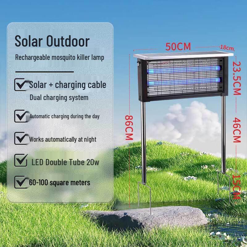 XPES Solar Outdoor Mosquito Killer Lamp