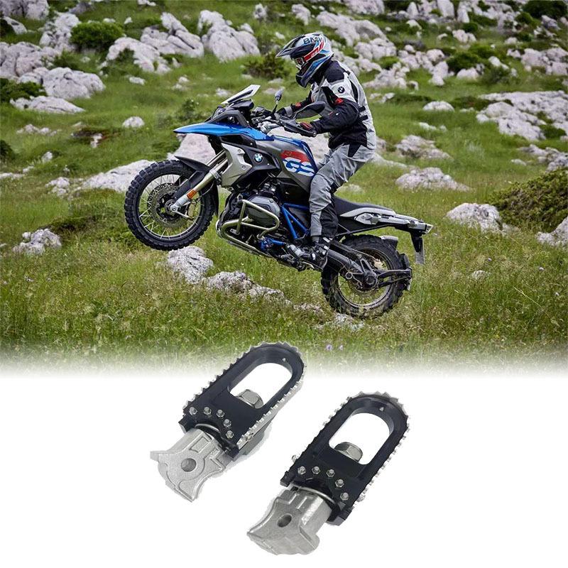 Compatible BMW R1200GS/R1250GS/ADV Water Bird Enlarged and Widened Foot Pegs with Brake Pad