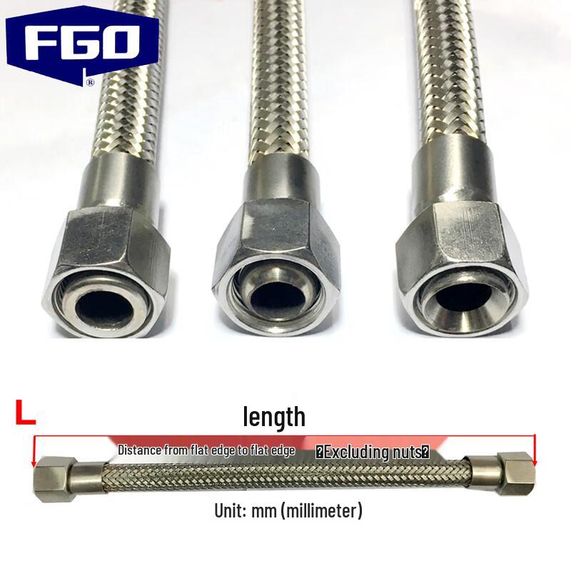 FGO Stainless Steel Corrugated Metal Braided Hose