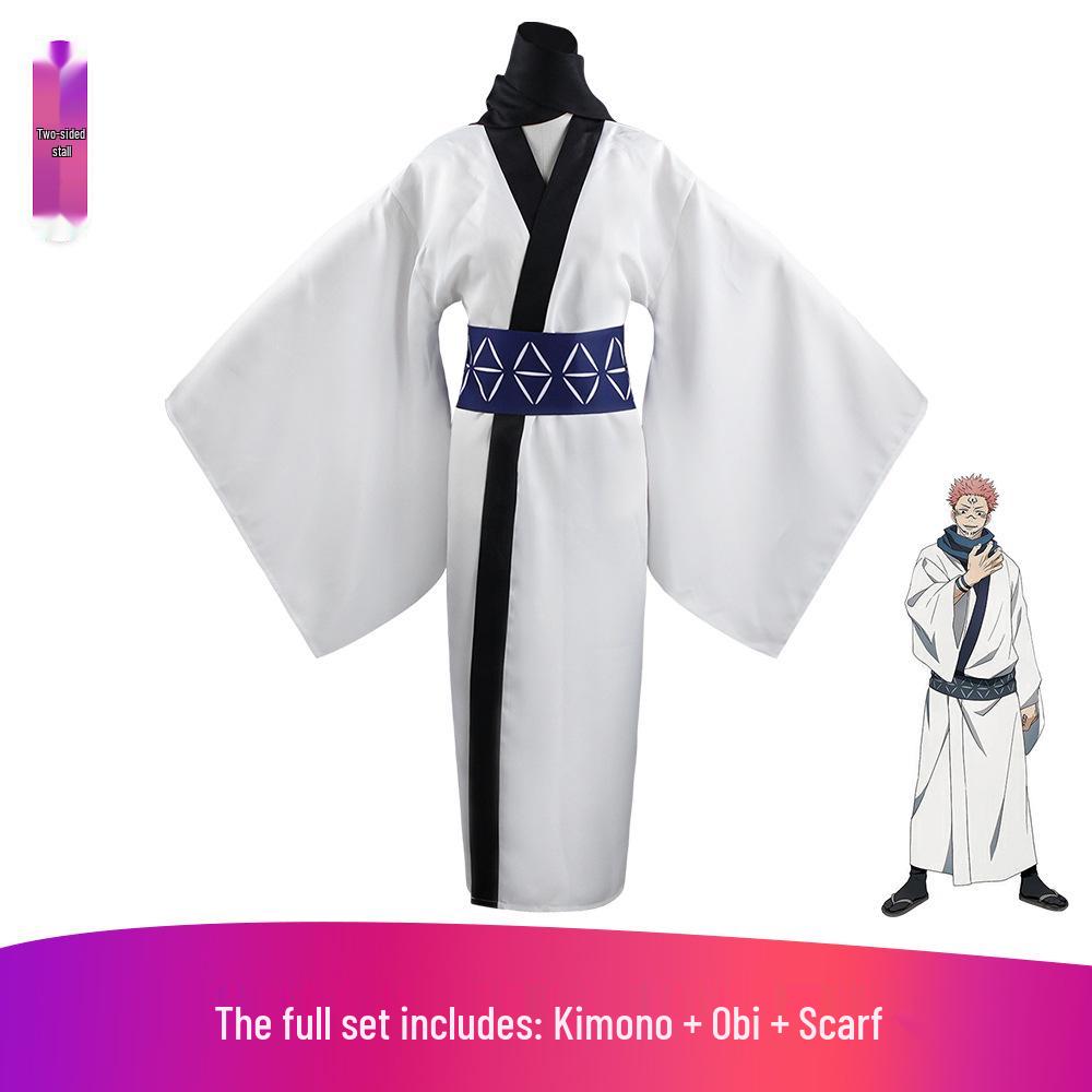 Jujutsu Kaisen Costume: Gojo, Itadori, Fushiguro, Inumaki, Kugisaki - In Stock