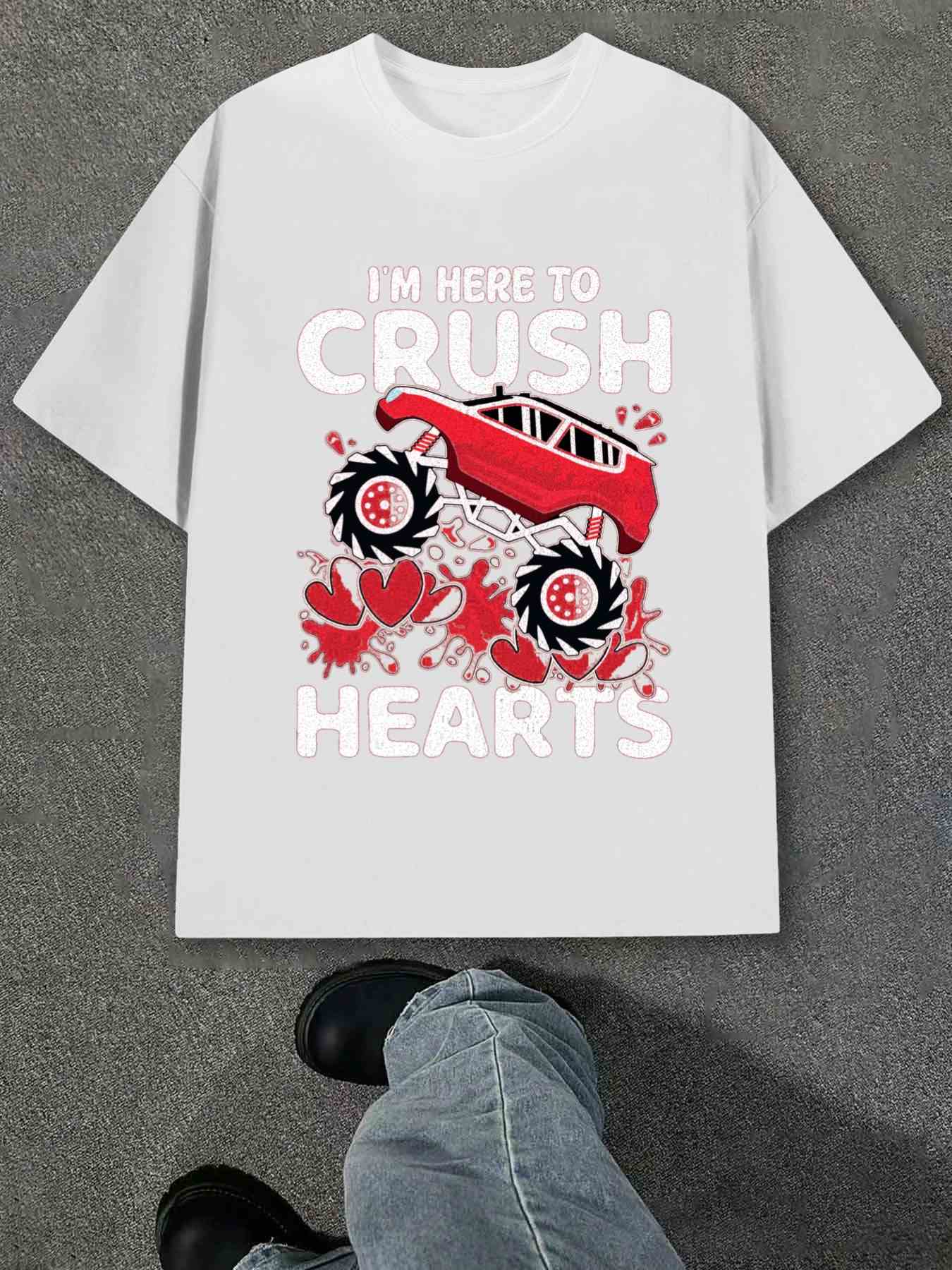 Product Y2K Crush Hearts Monster Truck White S