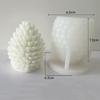 Pine Nut Shaped Aromatherapy Candle Mold DIY Hand Soap Gypsum Pendant Grinding Tool Hand Resin Soap Mold