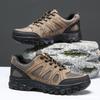 Outdoor men's hiking shoes breathable mesh hiking casual sports shoes thick-soled wear-resistant men's shoes