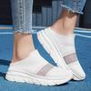 Women's Sandals Backless Walking Sneakers Summer Couple Slip On Mule Socks Shoes Closed Toe Slippers Men Clogs Over Sized