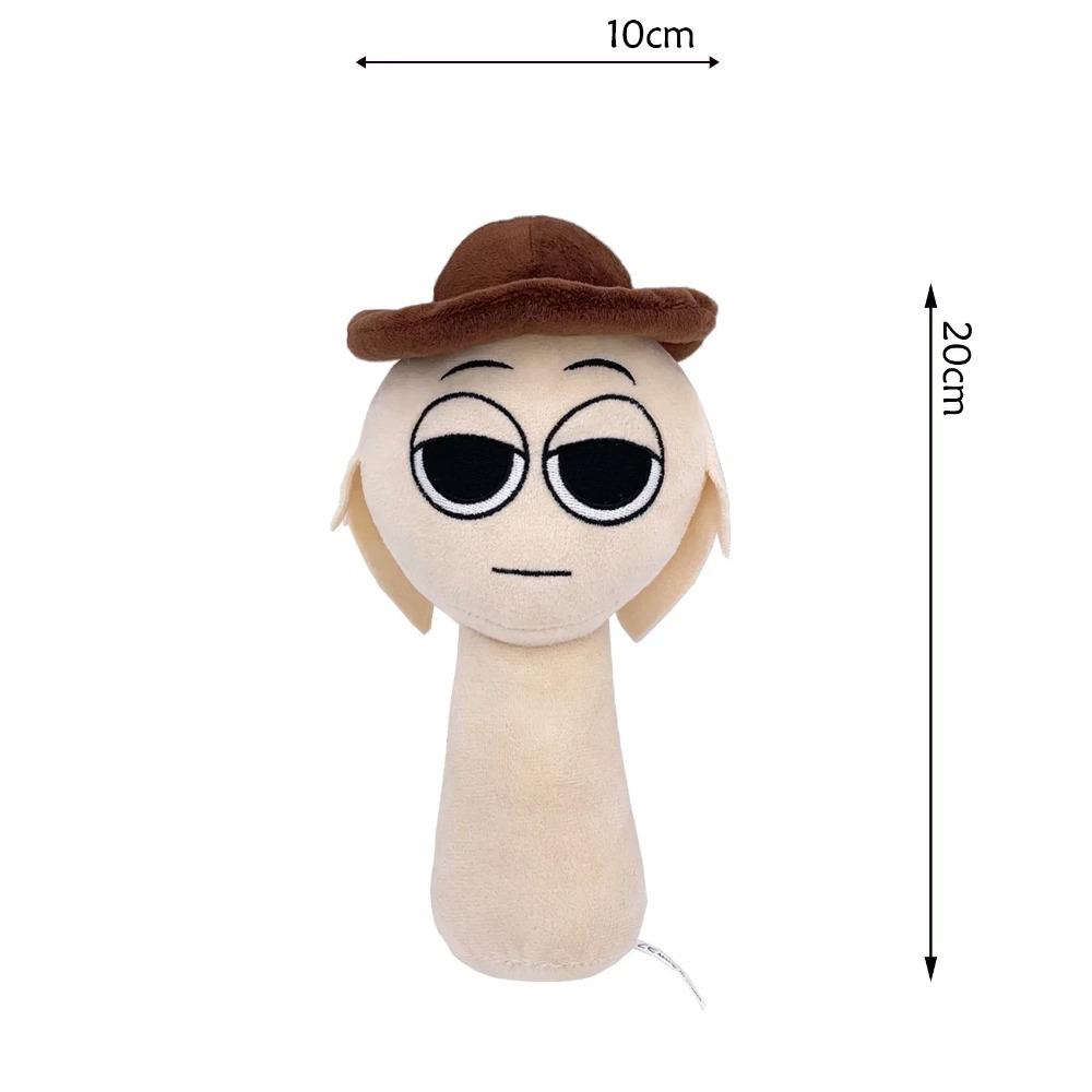 Sprunki Plyšové hračky Sprunki Plyšová panenka Sprunki Hra Kreslený polštář Dětské narozeninové dárky Vycpané panenky Vánoční dárek