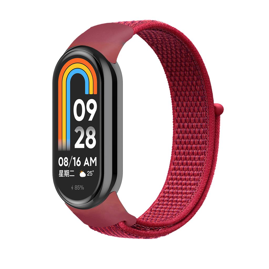 Mi Band 8 Nylon Loop Strap For Xiaomi Miband 8 Bracelet Sport Wristband Breathable Watchband Correa Pulseira NFC Mi Band8 Loop