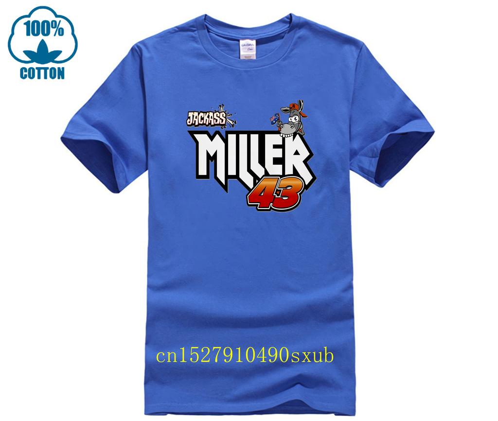 Jack Miller Man T Shirt No43 2024 Fashion Custom Made Tshirt Mens Summer Round Neck Tees Teenage Newest Clothes Moto Gp Racer
