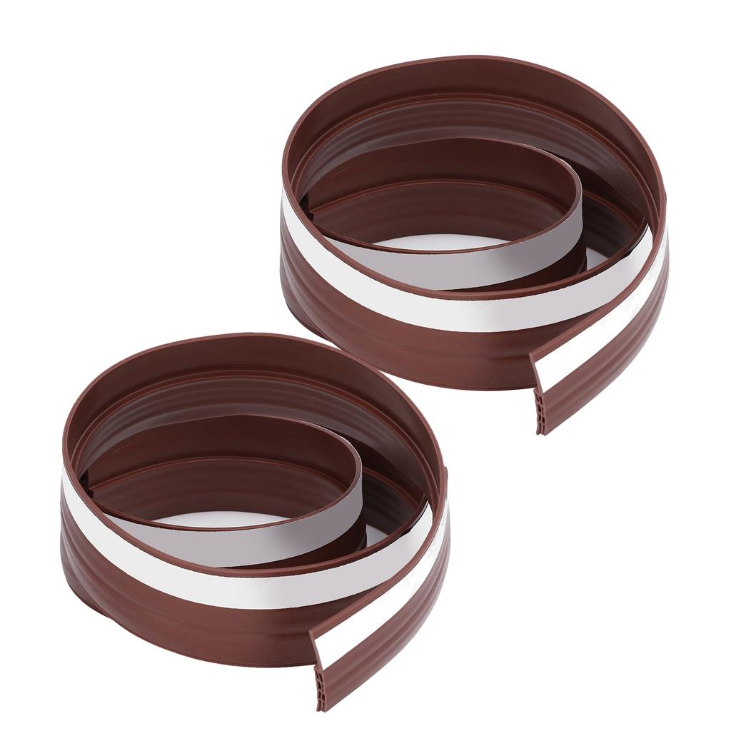 2 Stück Türdichtungsstreifen Selbstklebend TPE Unterdichtung Schallschutz Boden Wetterleiste