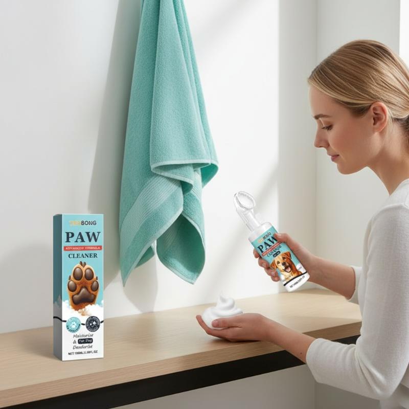 Cat and Dog Paw Cleaner Removes Dirt from Paws Cleans Cares Moisturizes Gently Nourishes and Hydrates For Pets Paws