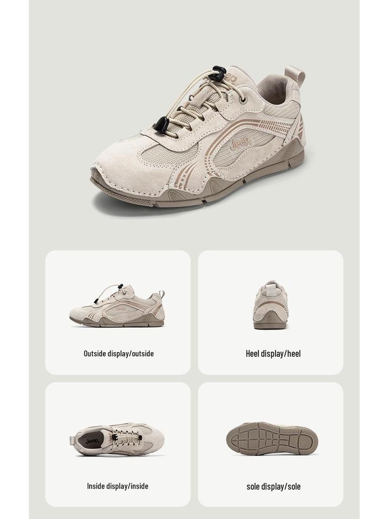 Jeep Leichte Damen Atmungsaktive Wander- und Freizeitschuhe - 2024 Vielseitiger Retro Deutscher Trainer