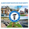 4G/WiFi Solar IP Camera with Dual Lens – PTZ, 8MP, 10X Zoom, Outdoor Surveillance System with Built‑in Battery