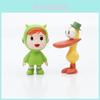 Entzückendes Pocoyo Zinkia Plüschfiguren-Set Enthält Bunte Elefanten- und Entenspielzeuge