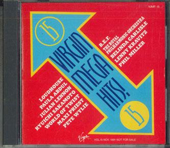 

CD VARIOUS - Virgin Mega Hits!volume15 VJMP15 VIRGIN 1991 Japan Rock Used
