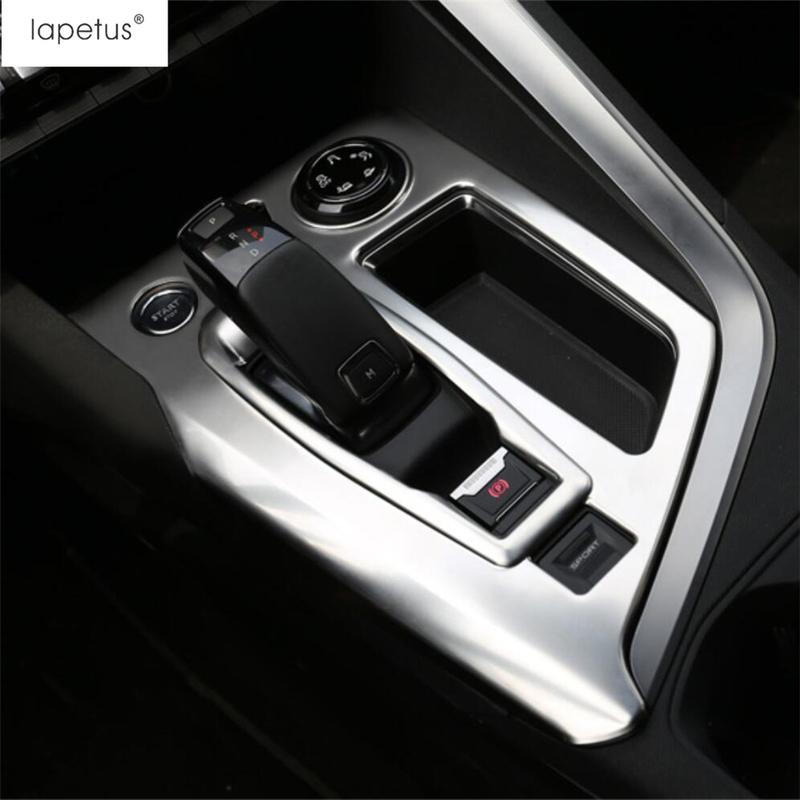 Rám dekorativního krytu panelu řadicí páky středové konzoly s úložným boxem Pasuje na Peugeot 3008 5008 GT 2017 - Příslušenství Interiér