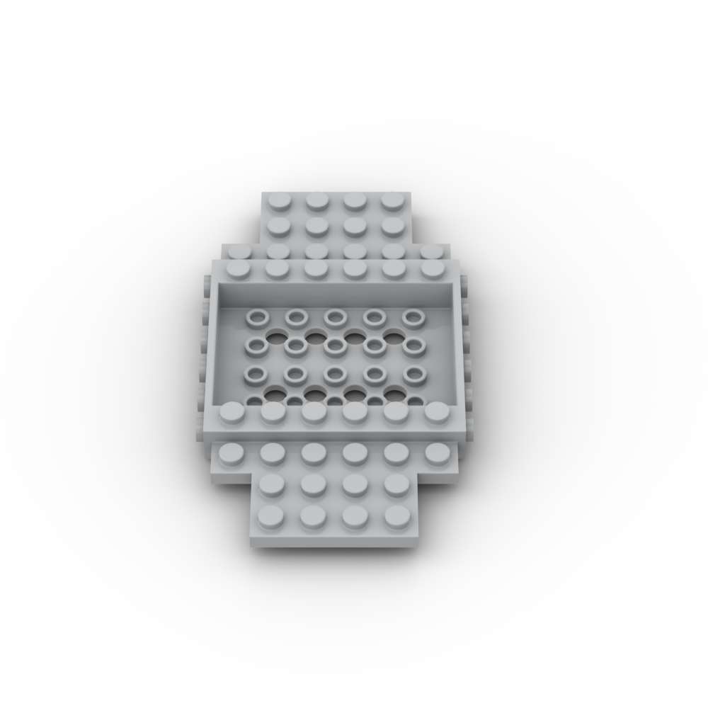 Non-Toxic Moc 1Pcs 65634 Vehicle Base Building Blocks Kits 6X12X1 Center Bricks Particle Puzzle Educational Toy Children Birthday Kid Gift