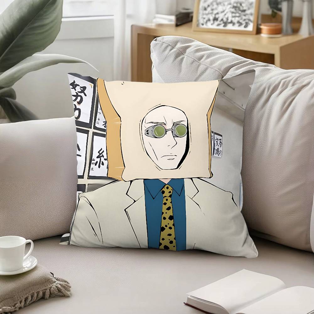 Anime KKento Nanami Throw Pillow Covers Pattern Cushion Cover Suitable For Sofa Bedroom Car Pillow Cover