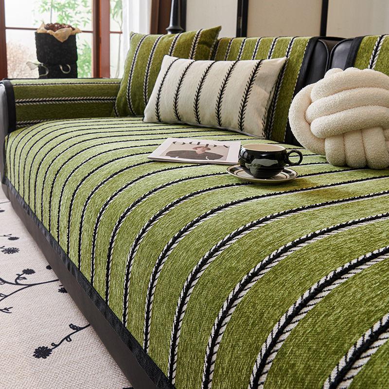 

Sofa Cushion Non-Slip Seat Cushion Chenier Nordic Simple European Classical Leather Sofa Cover Cover Bohemian Style 70*70cm