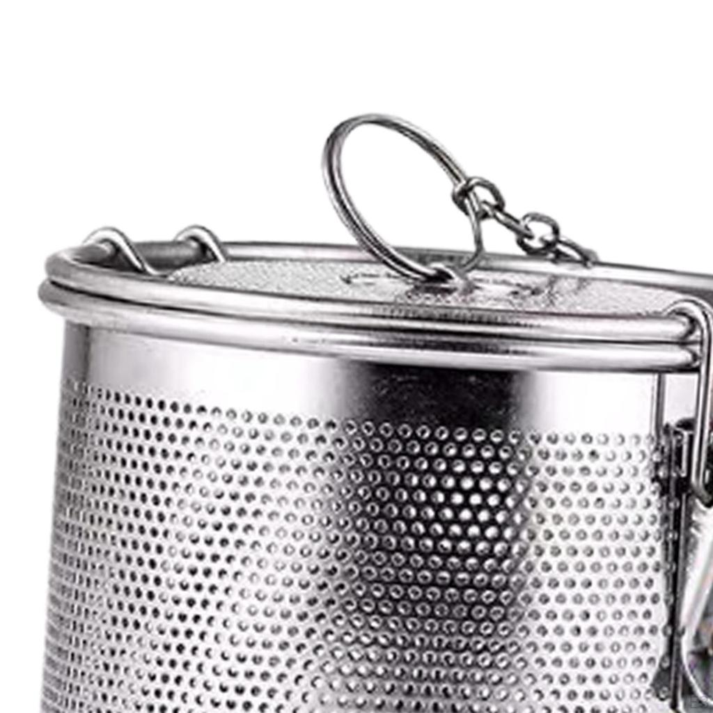 Loser Blatttee-Aufgießer mit Ketten-Sieb für Zuhause