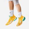 Li-Ning Air Strike 10 Wygodne Modne Trwałe Oddychające Wspierające Buty do Koszykówki Mid-Top dla Profesjonalistów Męskie Sneakersy Żółte ABAU017-4