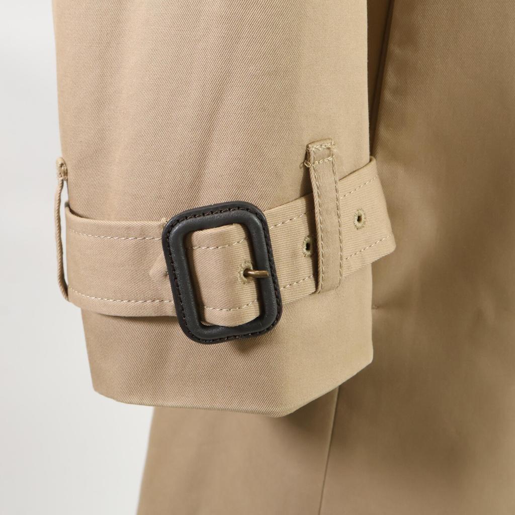 YOKOCHAN Beige Cotton Trench Coat YCC-14Stainless Steel-027 Coat 38 beigeUsed