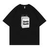 Sonic Youth Youthful Casual Loose Fit Round Neck Short Sleeve Pure Cotton Tshirt Blue Breathable Comfortable Unisex Summer Tee