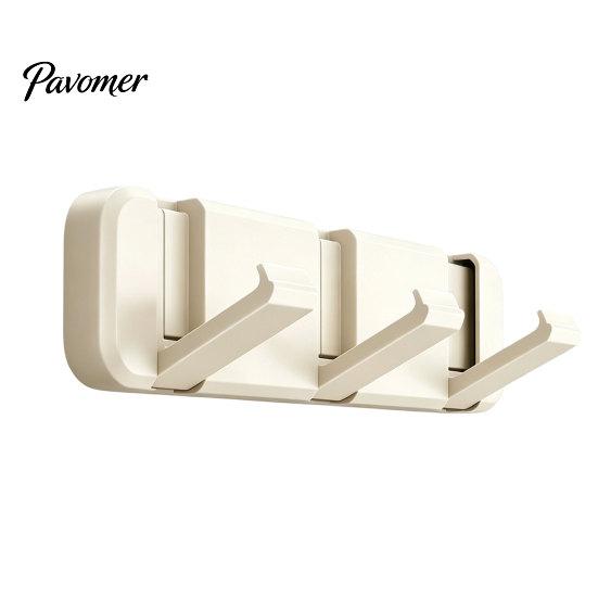 Door Back Storage Hooks Over The Hanger Hooks, Foldable No Drilling Adhesive Coat Rack, Dorm Room Space Saving Organizer, for Coats Bags Towels