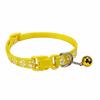 Small Cats Dog Collars With Bell Breakaway Adjustable Dog Puppy Bling Paw Prints