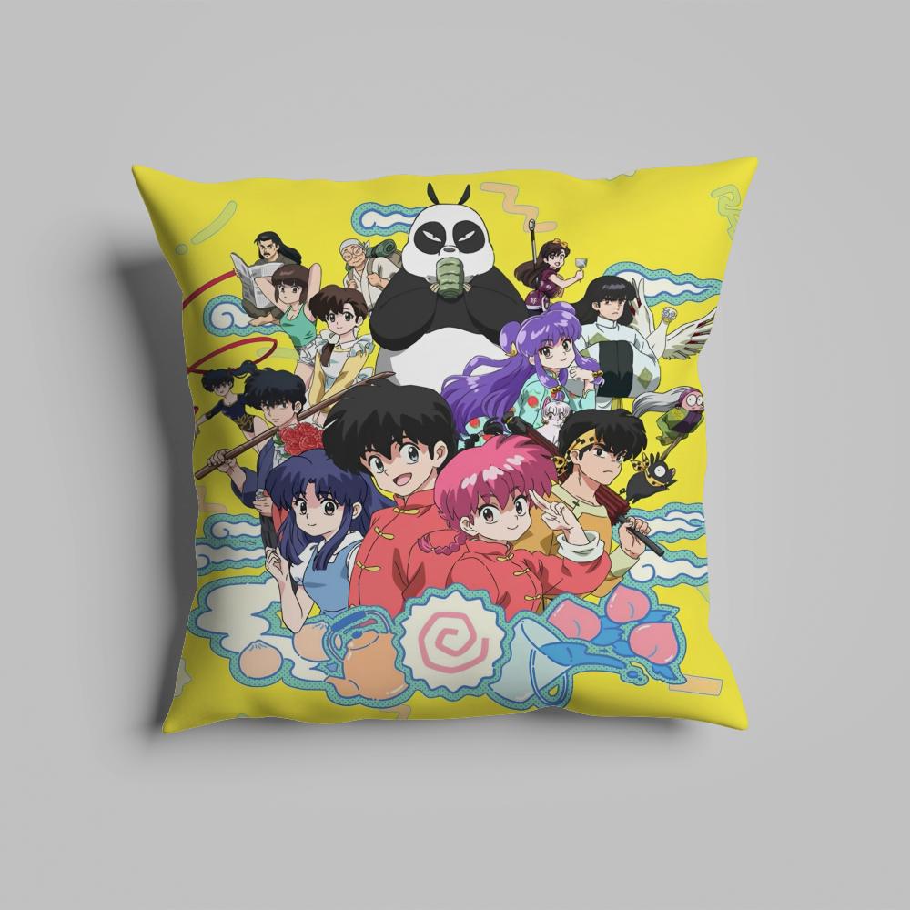 Pillow Case luxurious home office, sofa decorative Multi sized car seat cushions, pillowcases P Chan Ranma Cartoon