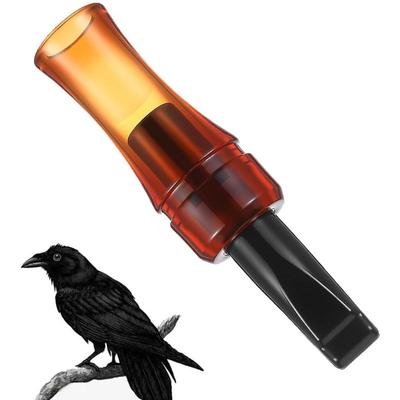 Draagbare Kraai Vogel Fluitje met Realistisch Geluid Imitatie Kraai Roep Lokvogel om Kraaien aan te Trekken Imitatie Vogel Fluitje voor Buiten